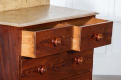 19thC Irish Grained Pine Chest Drawers - 2852229