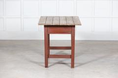 19thC Irish Painted Vernacular Pine Table - 2831517