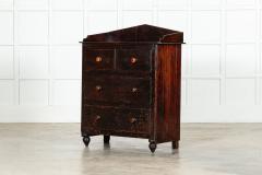 19thC Irish Pine Gallery Chest Drawers - 3711928