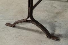 19thC Iron Pine Trestle Table - 3128644