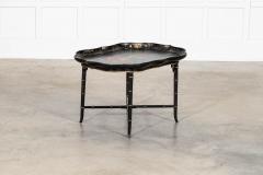 19thC Jennens Bettridge Chinoiserie Tray Table - 4405930