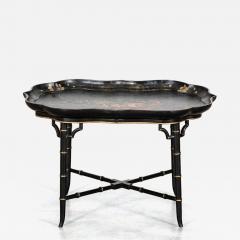 19thC Jennens Bettridge Chinoiserie Tray Table - 4412020