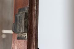 19thC Large English Bleached Pine Bookcase Cabinet Vitrine Dresser - 2095533