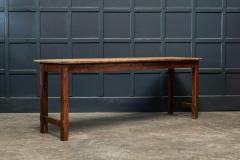 19thC Large English Gothic Pine Server Table - 1989147