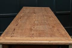 19thC Large English Gothic Pine Server Table - 1989166