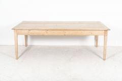 19thC Large English Pine Farmhouse Table - 2434652