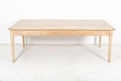 19thC Large English Pine Farmhouse Table - 2434653