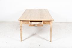 19thC Large English Pine Farmhouse Table - 2434656