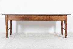 19thC Large English Vernacular 2 Plank Work Table - 2284508