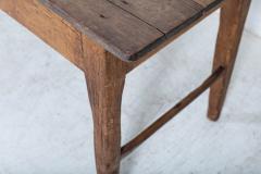 19thC Large English Vernacular 2 Plank Work Table - 2284512