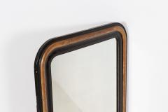 19thC Large French Gilded Ebonised Napoleon III Mirror - 2052113