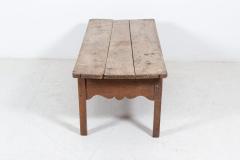 19thC Large Provincial Spanish Oak Coffee Table - 2102391