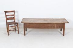 19thC Large Provincial Spanish Oak Coffee Table - 2102395