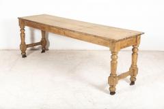 19thC Large Welsh Pine Post Office Sorting Counter Table - 2434694