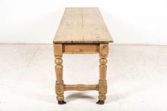 19thC Large Welsh Pine Post Office Sorting Counter Table - 2434696