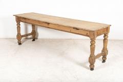 19thC Large Welsh Pine Post Office Sorting Counter Table - 2434707