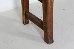 19thC Large Welsh Pine Waiting Room Bench - 2120601