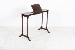 19thC Mahogany Adjustable Reading Table - 2272566