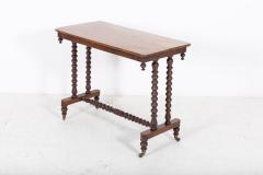 19thC Mahogany Bobbin Side Table - 2165366