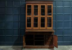 19thC Mahogany Glazed Secretaire Bookcase - 1954377