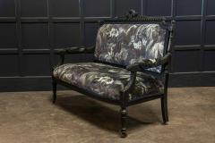 19thC Napoleon III Ebonised Salon Suite - 1953678