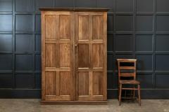 19thC Oak Panelled Cupboard - 1978648