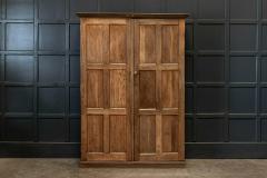 19thC Oak Panelled Cupboard - 1978653