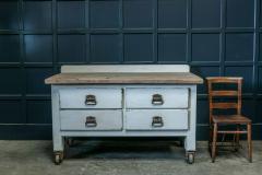 19thC Painted Bakers Prep Table - 1953637