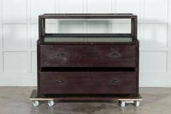 19thC Painted Glazed Haberdashery Counter Cabinet Drawers - 3307449