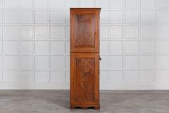 19thC Scottish Grained Arched Pine Housekeepers Cupboard - 2861175