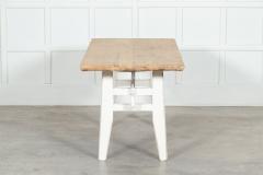 19thC Swedish Painted Serving Table - 3268313