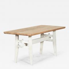 19thC Swedish Painted Serving Table - 3272043