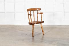 19thC Welsh Ash Elm Vernacular Hedge Chair - 4442194