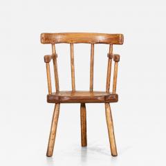 19thC Welsh Ash Elm Vernacular Hedge Chair - 4443936