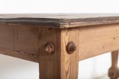 19thC Welsh Pine Post Office Sorting Counter Table - 2434686