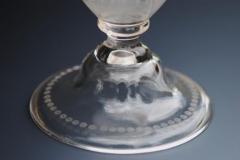 19thc Amphora acid etched claret decanter - 4774464
