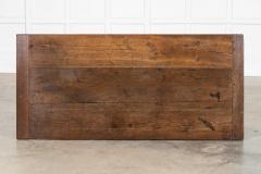 19thc Spanish Oak Trestle Table - 4470132
