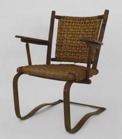 2 American Rustic Old Hickory Bounce Arm Chairs - 558613