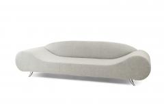 2 Contemporary Gray Sofas - 4650412