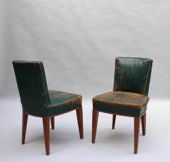 2 Fine French 1930s Oak Side Chairs - 3117451