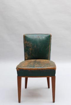 2 Fine French 1930s Oak Side Chairs - 3117465