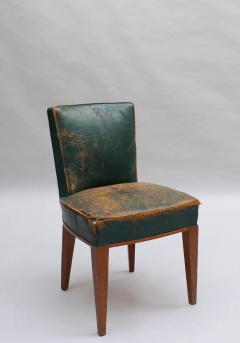 2 Fine French 1930s Oak Side Chairs - 3117477