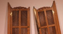 2 Hispano Moorish Hinged Doors 19th Century - 2233656