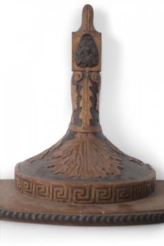 2 Pairs of Neo Classical Style Carved Greek Key and Acanthus Leaf Design Wooden - 4661282