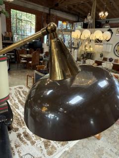 2 Toned Brass Adjustable Floor Lamp 1950s - 4477088