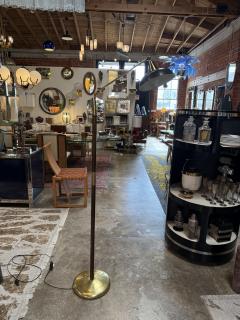 2 Toned Brass Adjustable Floor Lamp 1950s - 4477091