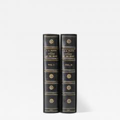 2 Volumes Alaric A Watts Lyrics of the Heart and Other Poems  - 3543856