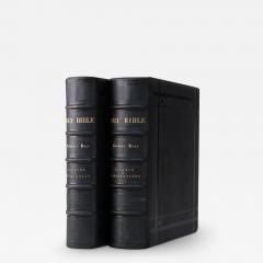 2 Volumes Anon The Holy Bible  - 3416412
