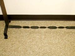 2 WROUGHT IRON and MARBLE CONSOLES - 4091018