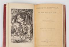 2 vol Lewis Carroll Alice in Wonderland Through the Looking Glass - 4687728
